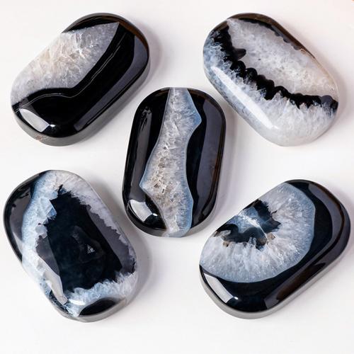 Black Agate Decoration Geometrical Pattern Sold By PC