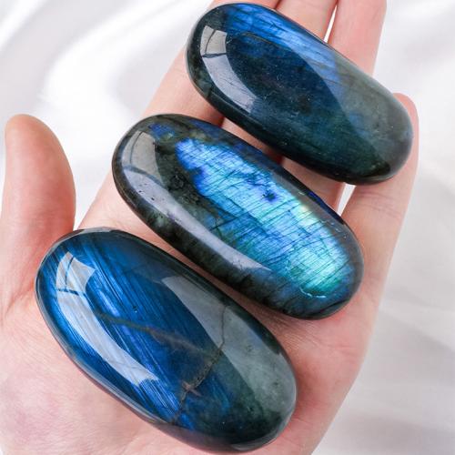 Labradorite Decoration Long Oval blue Sold By PC