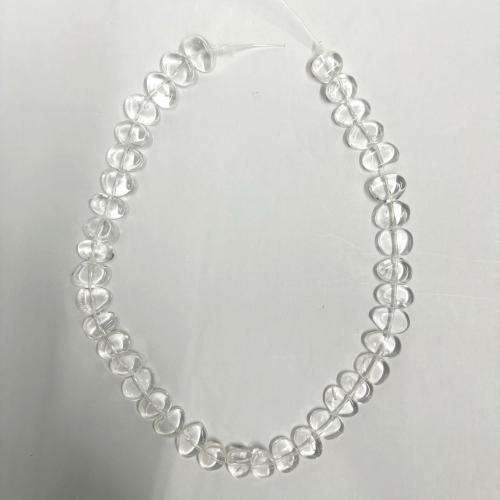 Φυσικό Σαφή χαλαζία χάντρες, Clear Quartz, DIY & διαφορετικό μέγεθος για την επιλογή, σαφής, Sold Per Περίπου 40 cm Strand