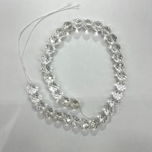 Natural Clear Quartz Beads DIY & faceted clear Sold Per Approx 40 cm Strand