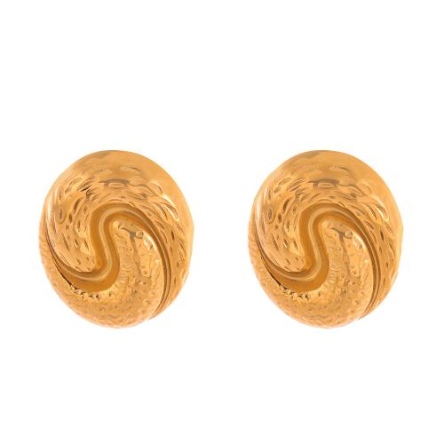 Boucle d'oreille de gaujon en acier inoxydable, Acier inoxydable 304, Placage, bijoux de mode & pour femme, plus de couleurs à choisir, Vendu par paire