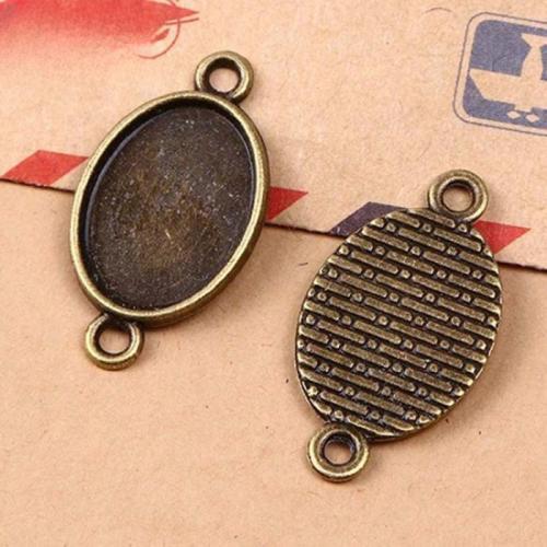 Zinc Alloy Connector asetus, Sinkkiseos, Avain, päällystetty, tee-se-itse, enemmän värejä valinta, 13x18mm, 100PC/laukku, Myymät laukku