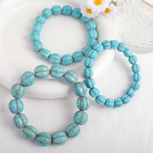 Fashion Turquoise Bracelets Unisex Length 20 cm Sold By PC