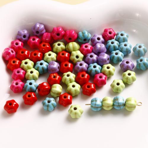 Dyed Turquoise Beads Howlite Beads DIY Sold By PC