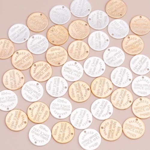 Zinc Alloy Pendler, Runde, forgyldt, du kan DIY, flere farver til valg, 20pc'er/Bag, Solgt af Bag