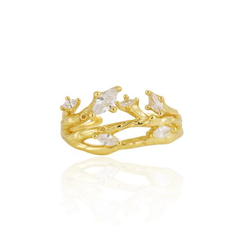 925 sidabro Cuff Finger Ring, Filialas, mikro nutiesti kubinių Zirconia & moters, daugiau spalvų pasirinkimas, Dydis:6.5, Pardavė PC