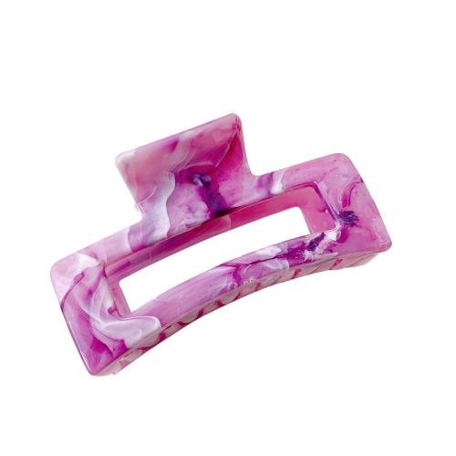 Haar Claw Clips, Hars, mode sieraden, meer kleuren voor de keuze, 83x45mm, Verkocht door PC