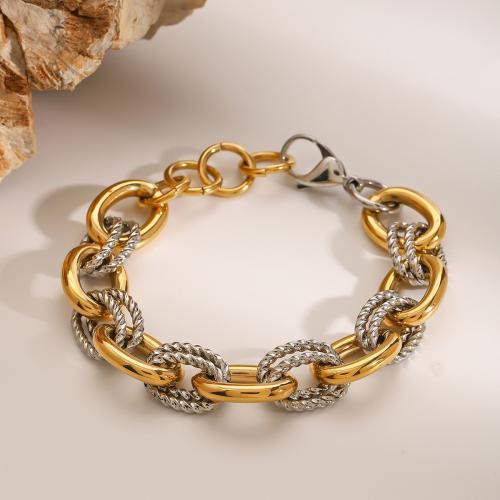 Stainless Steel Jewelry Bracelet 304 Stainless Steel plated for woman mixed colors Sold By PC