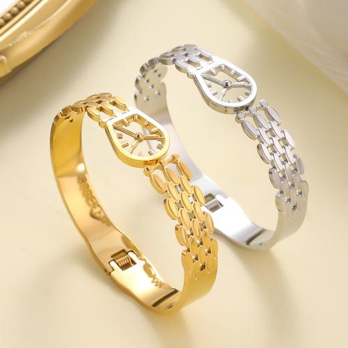 Stainless Steel Bangle 304 Stainless Steel fashion jewelry & for woman & hollow Sold By PC