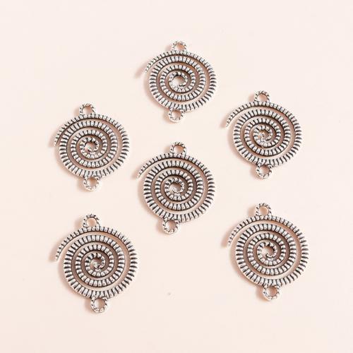 Zinc Alloy Connector plated DIY & 1/1 loop Sold By Bag