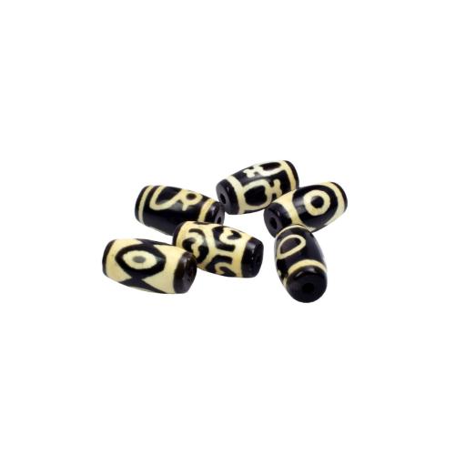 Natural Tibetan Agate Dzi Beads random style & mixed pattern & DIY Approx 0.6mm Sold By PC