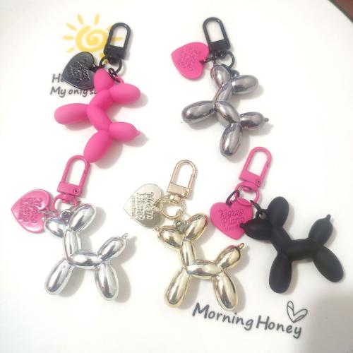 Bag Purse Charms Keyrings Keychains Resin with Zinc Alloy Dog Unisex Sold By PC