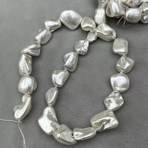 Natural Colored Shell Beads irregular DIY mm Approx Sold By Strand