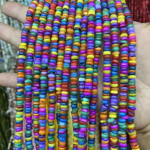 Natural Colored Shell Beads Freshwater Shell DIY Approx Sold By Strand