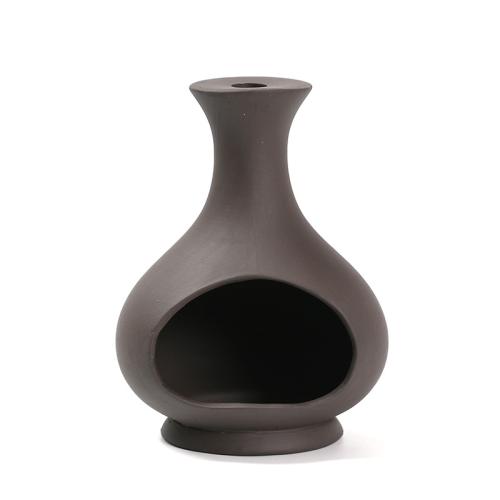 Purple Clay Incense Burner for home and office brown Sold By PC