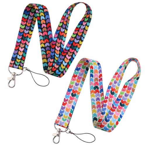 Polyester Cellphone Lanyard multifunctional Sold By PC