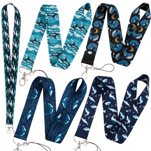 Polyester Cellphone Lanyard multifunctional Sold By PC