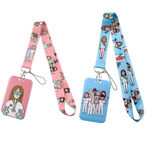 Lanyard card Holder Polyester multifunctional  Sold By PC