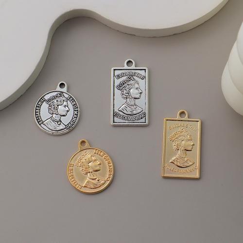 Zinc Alloy Pendants plated DIY Sold By Bag