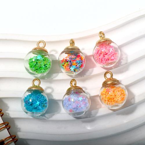 Resin Pendant Plastic with Resin plated DIY Sold By Bag