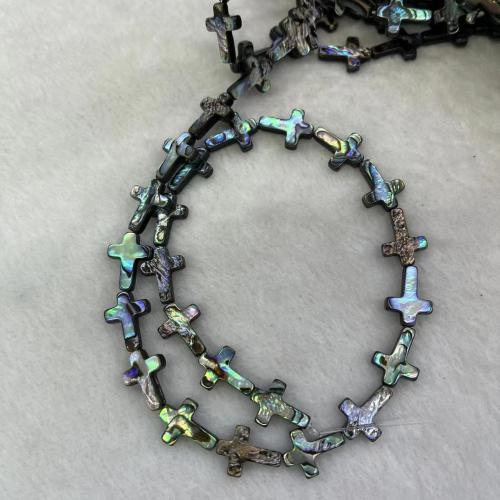 Abalone Shell Beads Cross DIY Sold By Bag