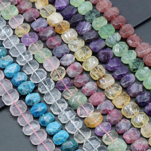 Grânulos de gemstone jóias, Pedra natural, DIY & materiais diferentes para a escolha, Mais cores pare escolha, 15x20mm, vendido por Strand