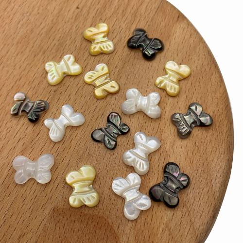 Natural Seashell Beads Shell Butterfly DIY Sold By PC