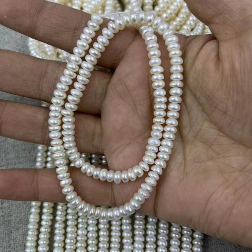 Natural Freshwater Pearl Loose Beads DIY white Sold By Strand