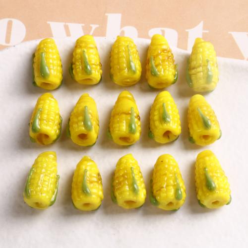 Lampwork Beads Corn DIY Sold By PC