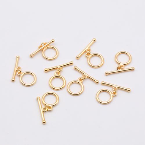 Brass Toggle Clasp gold color plated DIY nickel lead & cadmium free Sizeuff1aOuff0814mmuff09Tuff08 09 Sold By Bag