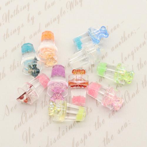 Acrylic Pendants DIY mixed colors 13-23mm Sold By Bag