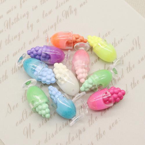 Acrylic Pendants DIY mixed colors 13-30mm Sold By Bag