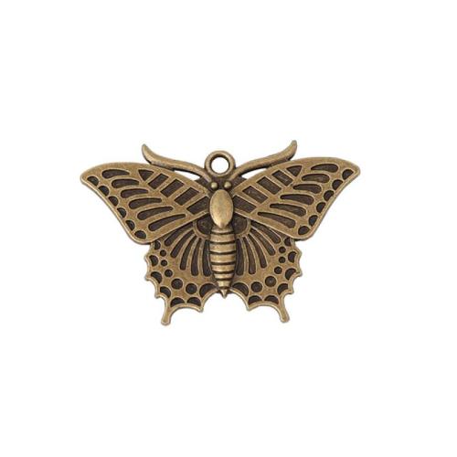 Zinc Alloy Pendant Cabochon Setting Butterfly plated DIY Sold By Bag