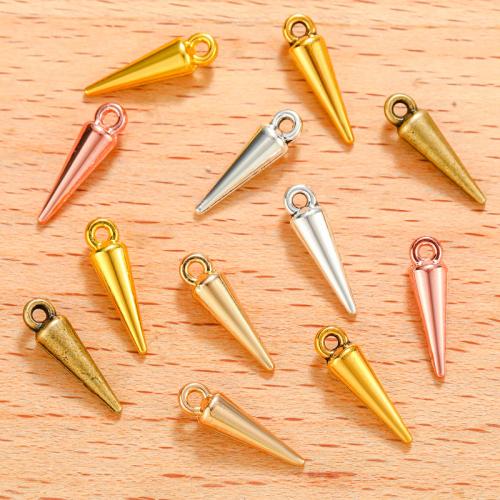 Cink Alloy Privjesci, Rose, pozlaćen, možete DIY, više boja za izbor, 14.50x4mm, 100računala/Torba, Prodano By Torba