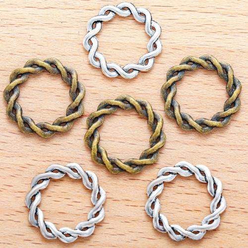 Zinklegering Linking Ring, Zinc Alloy, plated, DIY, meer kleuren voor de keuze, 20x20mm, 100pC's/Bag, Verkocht door Bag