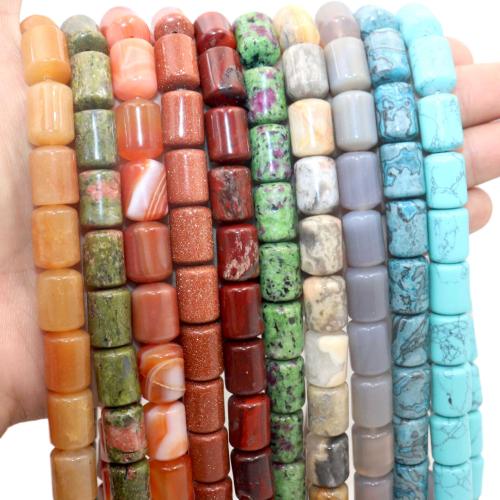 Gemstone Jewelry Beads Natural Stone Column DIY Approx Sold By Strand