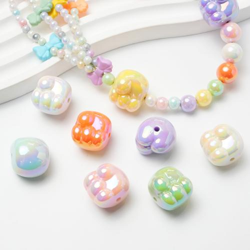 Plated Acrylic Beads DIY 16mm Approx 2mm Sold By Bag