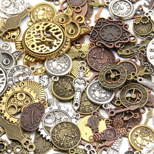 Zinc Alloy Pendants plated random style & DIY Sold By Bag