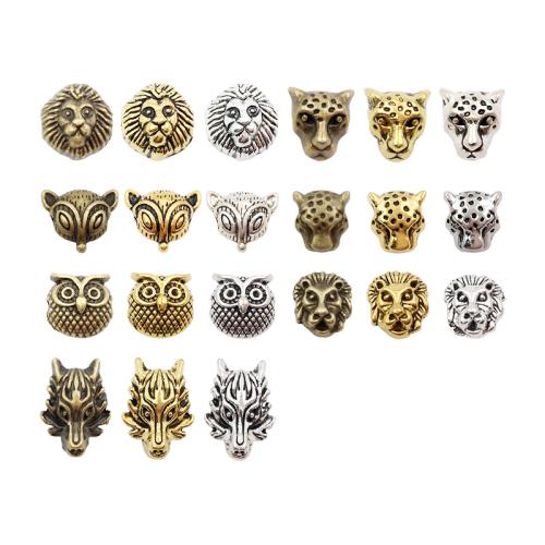 Zinc Alloy Animal Beads plated DIY Sold By Bag