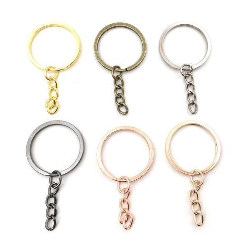 Iron Key Clasp plated DIY Sold By Bag