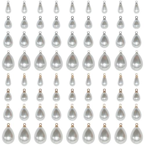 Pendentifs en plastique, perle de plastique, Placage, DIY & normes différentes pour le choix, plus de couleurs à choisir, 100PC/sac, Vendu par sac