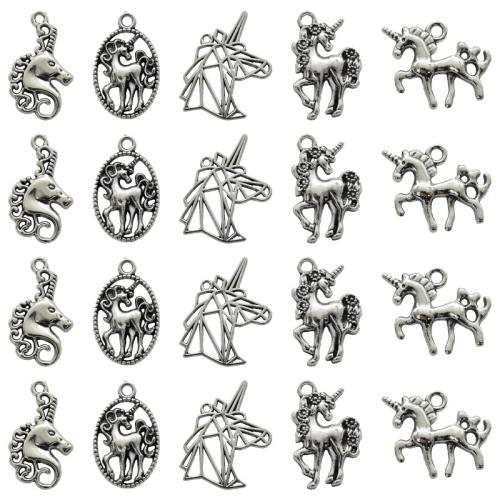 Zinc Alloy Pendants plated DIY Sold By Bag