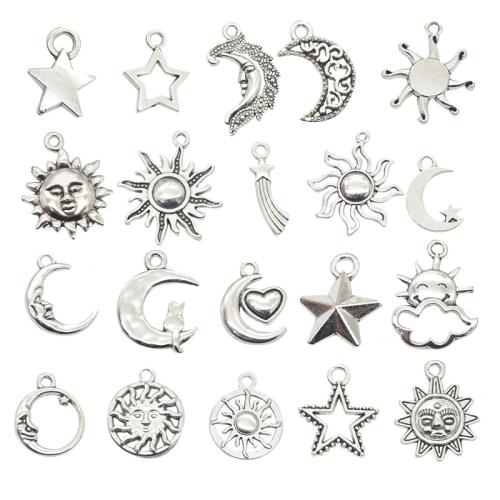 Zinc Alloy Pendants plated DIY Sold By Bag