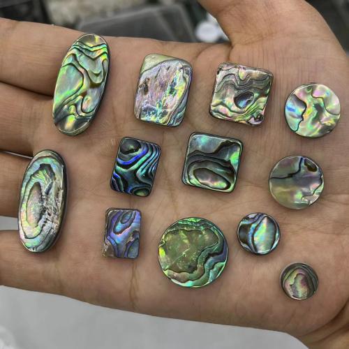 Κοχύλι Cabochons, Abalone Shell, Διαφορετικό σχήμα για επιλογή & DIY, περισσότερα χρώματα για την επιλογή, Sold Με PC