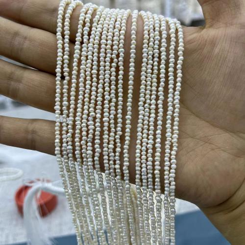 Natural Freshwater Pearl Loose Beads Potato DIY white mm Approx Sold By Strand