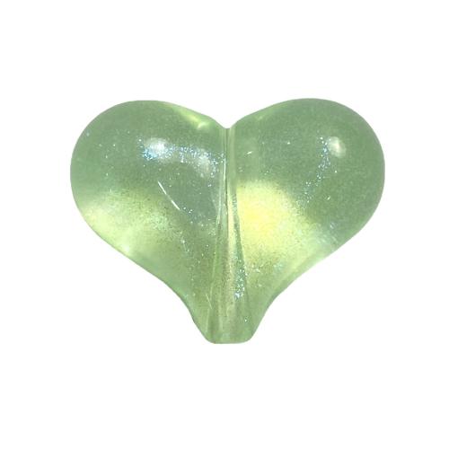 Miracolo perline acriliche, acrilico, Cuore, DIY, nessuno, 17x22mm, Appross. 270PC/borsa, Venduto da borsa