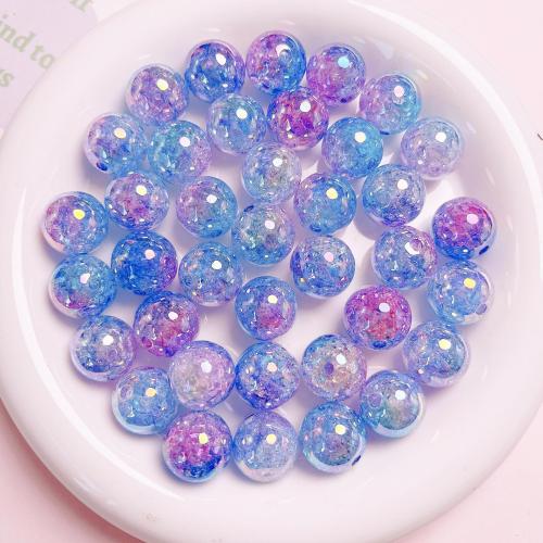 Acrylic Jewelry Beads Round DIY 16mm Approx 2.8mm Sold By Bag