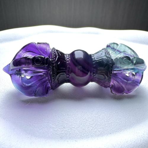 Natural Fluorite Decoration Carved for home and office length about 8cm Sold By PC