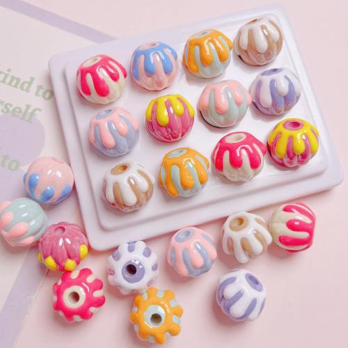 Acrylic Jewelry Beads DIY 16mm Approx 3.5mm Sold By Bag