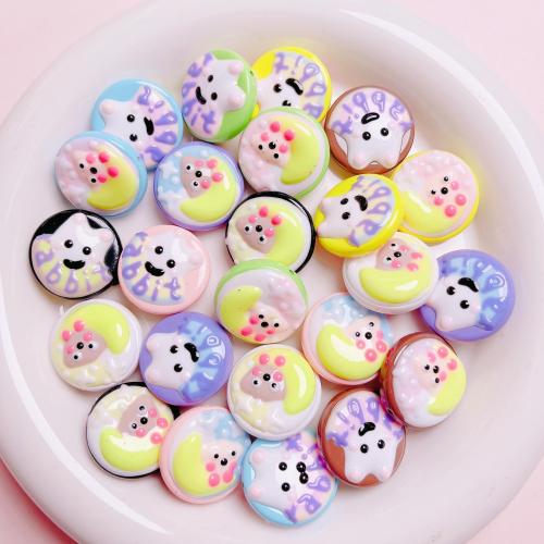 Acrylic Jewelry Beads DIY 22mm Approx 1.5mm Sold By Bag